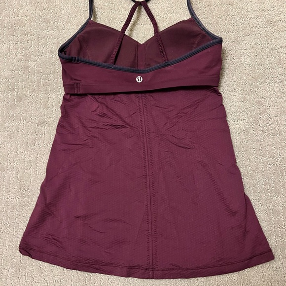 Lululemon womens bend and flow hyperstripe tank 6 - Picture 2 of 2